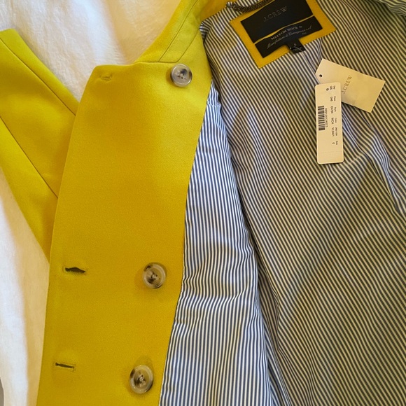 NWT J. Crew Wool Melton Short Peacoat - Picture 7 of 12